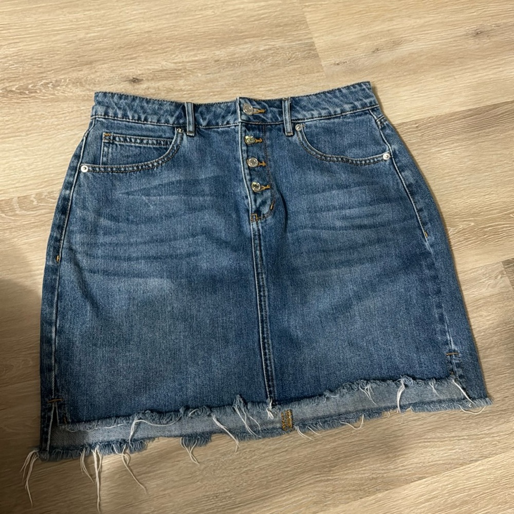 Denim skirt